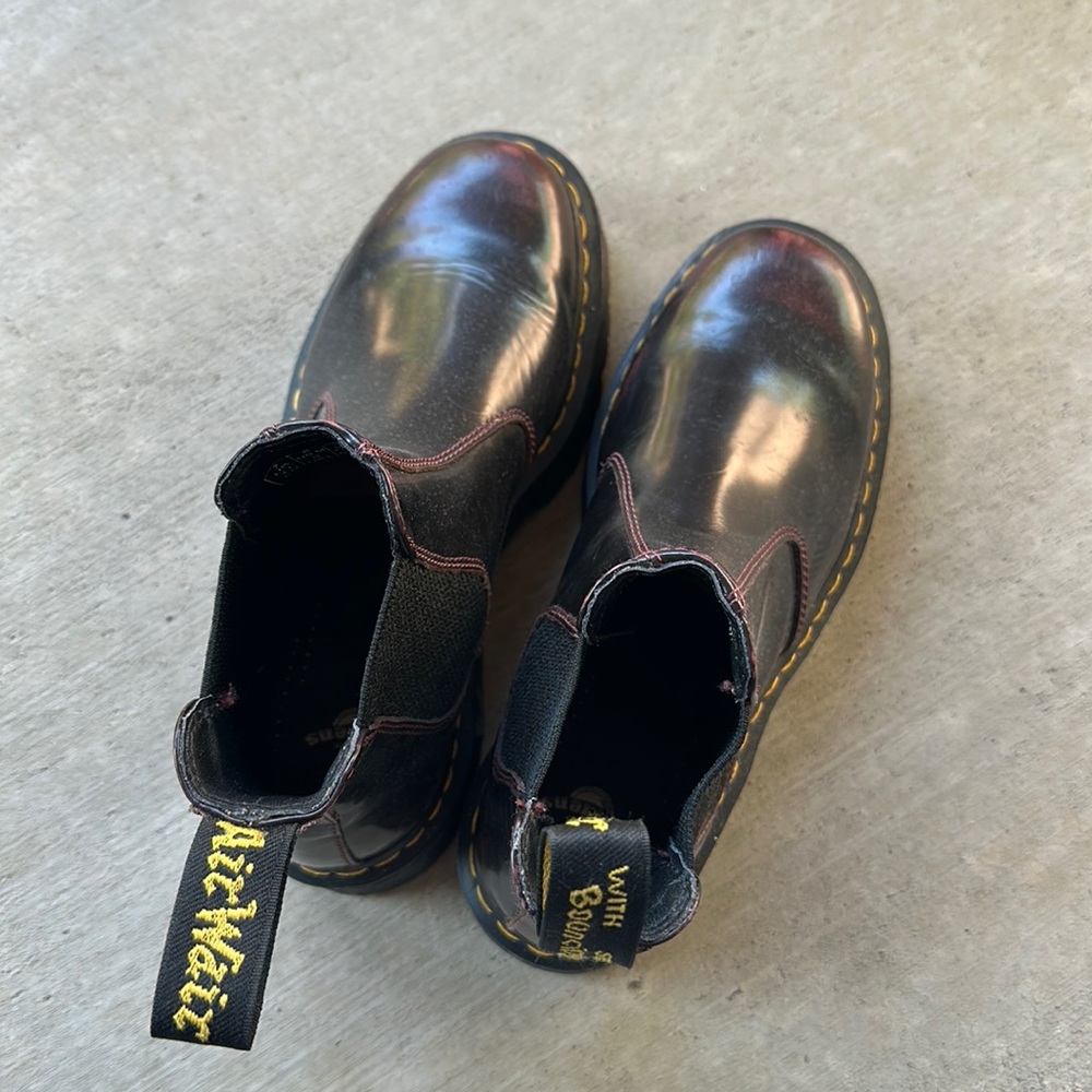Dr Marten Platform Chelsea Boots